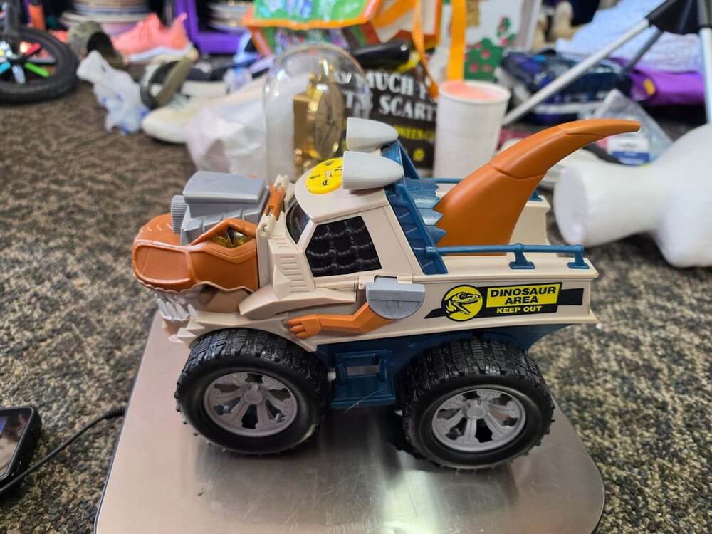 Adventure Force Dinosaur Area Truck Toy With Lights